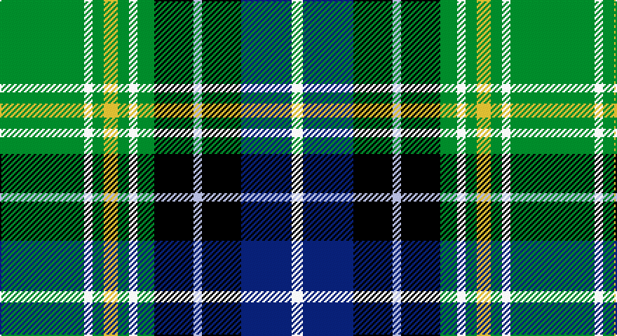 G/60 W6 G8 LY10 G8 W6 G12 K28 LB6 K28 DB36 W/8 tartan