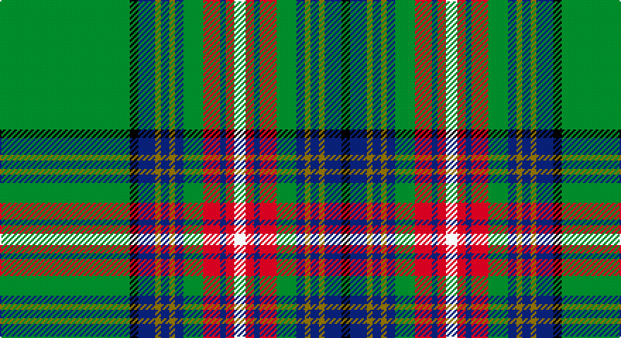 G/92 K6 DB12 Y4 DB6 Y4 DB6 G14 R12 DB4 R6 W/8 tartan