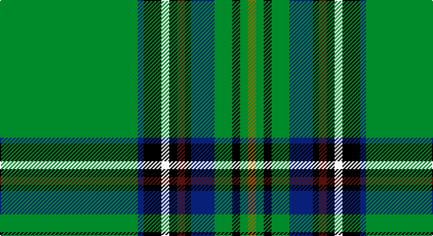 G/140 DB6 K18 W8 K8 DR8 K6 DB24 G18 K8 G8 Y/8 tartan