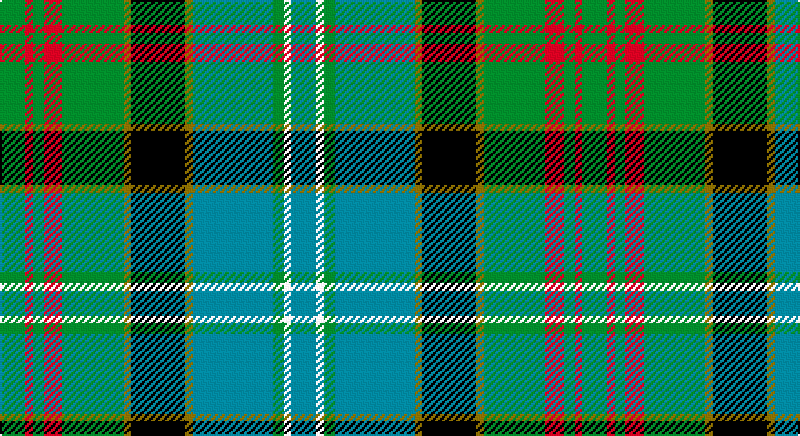G/14 R4 G6 R10 G34 Y4 K30 Y4 T44 G6 W4 T/14 tartan