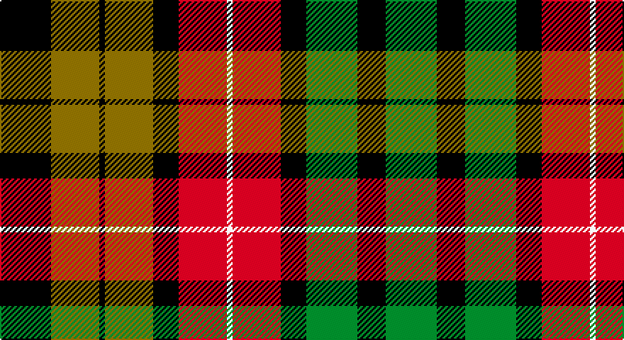 K/36 Y34 K4 Y34 K18 R34 W4 R34 K18 G36 K20 G/36 tartan