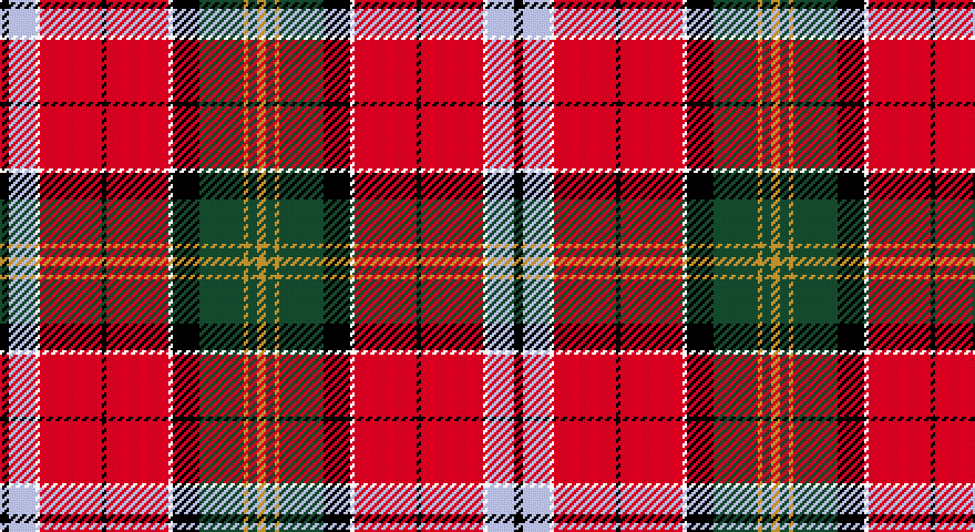 K/4 LB12 W2 R28 K2 R28 W2 K12 DG20 LY2 DG4 LY/4 tartan