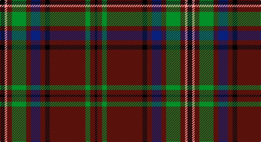 K/8 LR4 DR8 G24 DR8 DB16 DR8 K8 DR60 G8 DR8 K/4 tartan