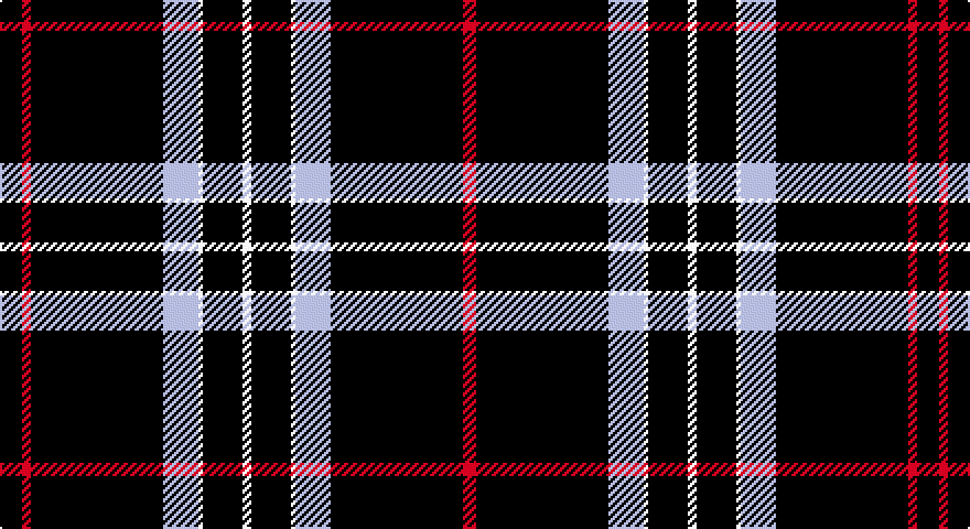 K/10 R4 K60 LB16 W2 K18 W4 K18 W2 LB16 K60 R/6 tartan