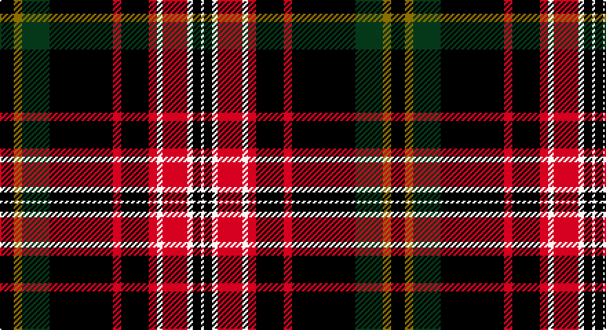 K/10 Y6 DG20 K46 R6 K20 R6 W4 R18 W4 K6 W/2 tartan