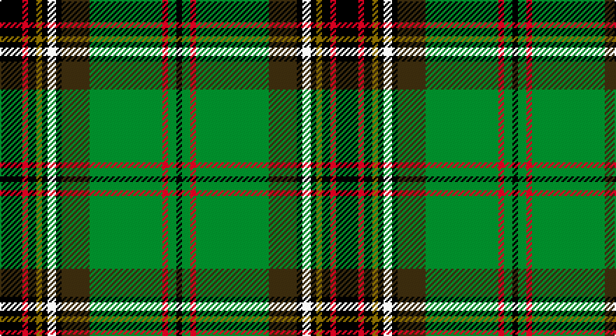 K/16 R4 K6 Y4 K4 W6 K4 DY20 G52 R4 G6 K/4 tartan