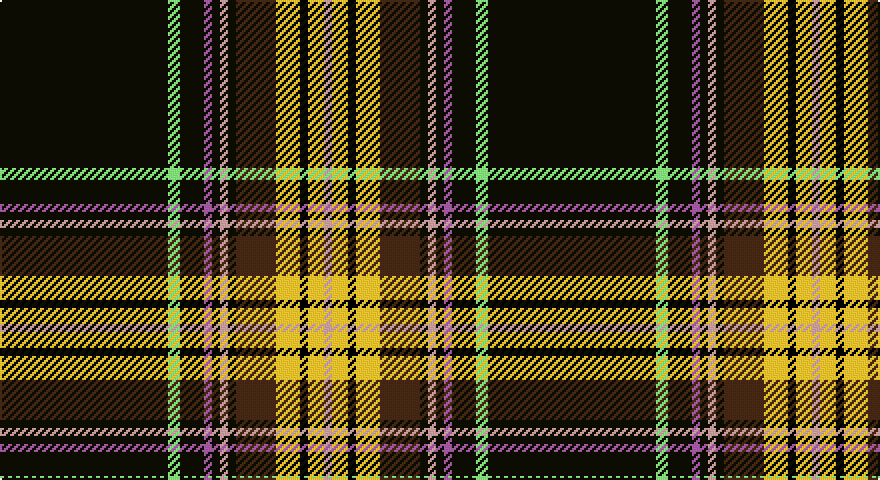 Ki/84 LG6 Ki12 O4 Ki4 LR4 Ki4 DO20 LY12 K4 LY8 LR/4 tartan