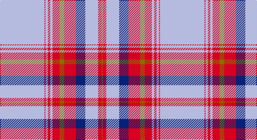 LB/76 R2 LB4 R4 LB4 R12 Y8 R20 DB16 LB22 R6 Y/2 tartan