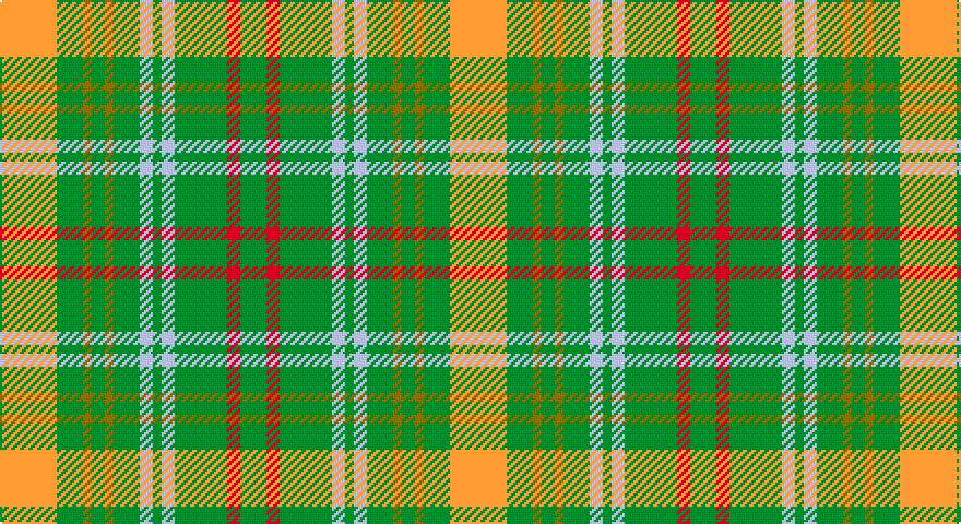 LO/26 G12 Y4 G6 Y4 G12 LB6 G4 LB6 G24 R6 G/12 tartan