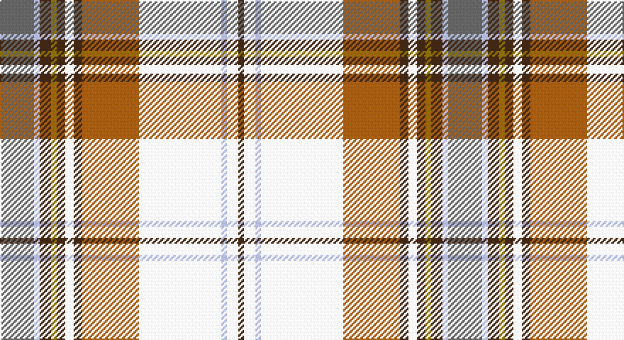N/24 LB4 DO8 Y4 DO6 W6 DO6 O40 W58 LB4 W8 DO/4 tartan