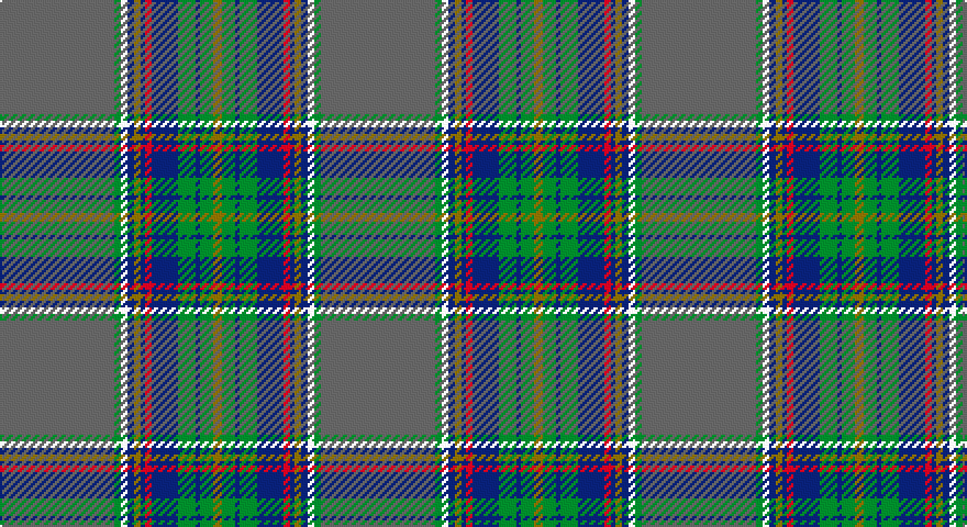 N/52 G3 W3 DB3 Y3 DB2 R3 DB12 G8 DB2 G6 Y/4 tartan