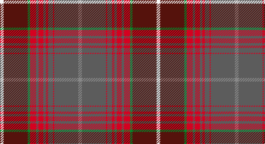 W/6 DR40 G4 R10 N4 R8 N4 R4 N8 R2 N40 O/6 tartan