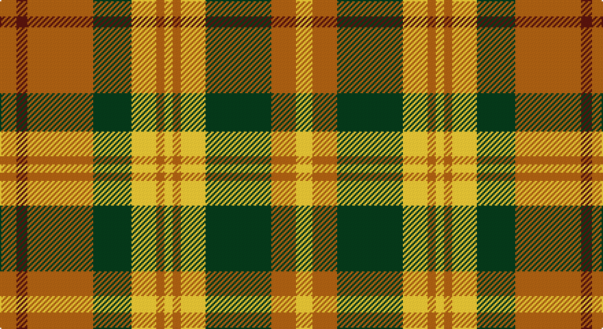 O/12 DR8 O48 DG28 LY18 O6 LY6 O6 LY18 DG48 O18 LY/12 tartan
