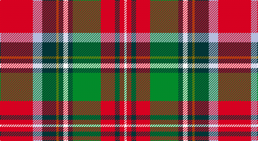 R/56 LB16 DT24 Y4 DT8 W8 DT8 G48 R24 DT8 R8 W/4 tartan