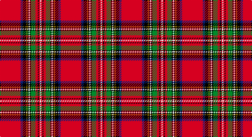 R/36 DB4 K6 Y2 K2 W2 K2 G8 R4 K2 R2 W/2 tartan