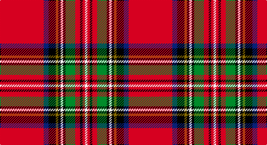 R/72 DB8 K12 Y4 K4 W4 K4 G16 R8 K4 R4 W/4 tartan