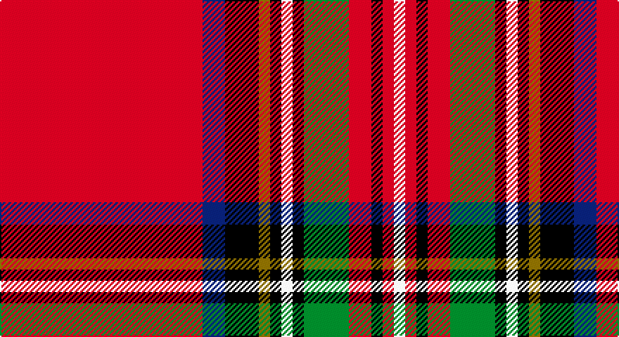 R/144 DB16 K24 Y8 K8 W8 K8 G32 R16 K8 R8 W/8 tartan