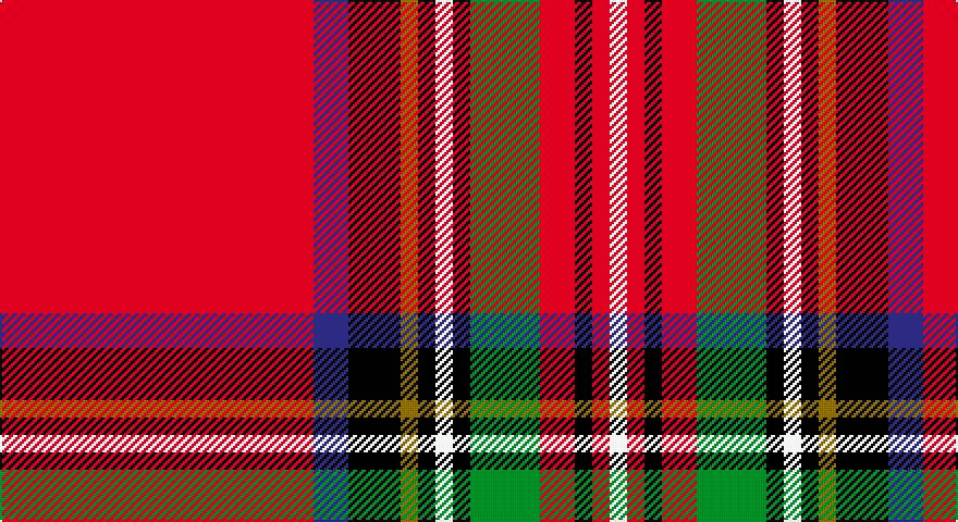 R/144 DB16 K24 Y8 K8 W8 K8 G32 R16 K8 R8 W/8 tartan