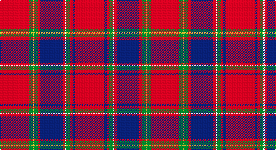 R/46 G6 LY2 G6 R4 DB36 R4 W2 G6 R4 DB4 R/46 tartan