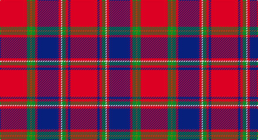 R/46 G6 Y2 G6 R4 DB36 R4 W2 G6 R4 DB4 R/46 tartan