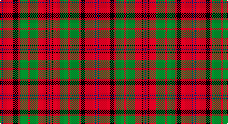 R/4 DB2 R20 K8 R4 G16 R4 G16 R14 K2 R4 DB/2 tartan