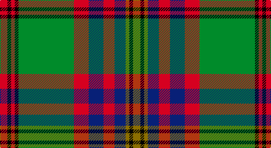 R/12 K6 R6 K6 G90 R24 DB24 R18 DB18 Y6 K6 Y/12 tartan