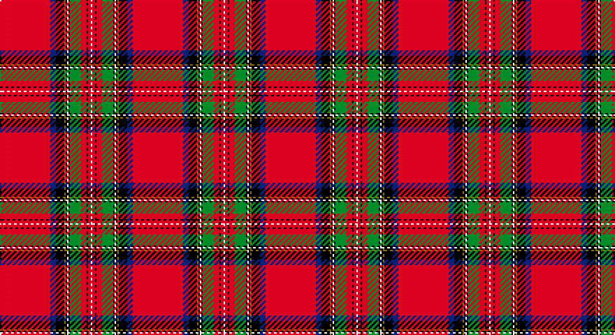 R/36 DB4 K6 Y1 K1 W1 K1 G8 R4 K1 R2 W/1 tartan