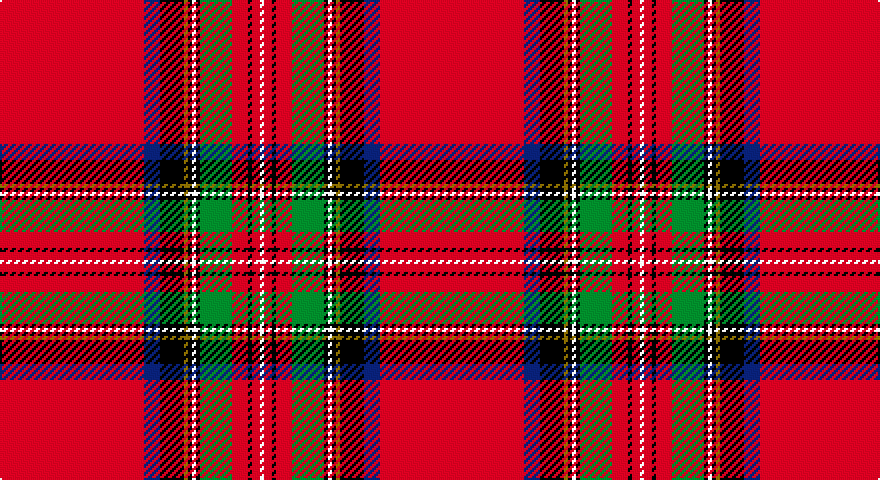 R/72 DB8 K12 Y2 K2 W2 K2 G16 R8 K2 R4 W/2 tartan
