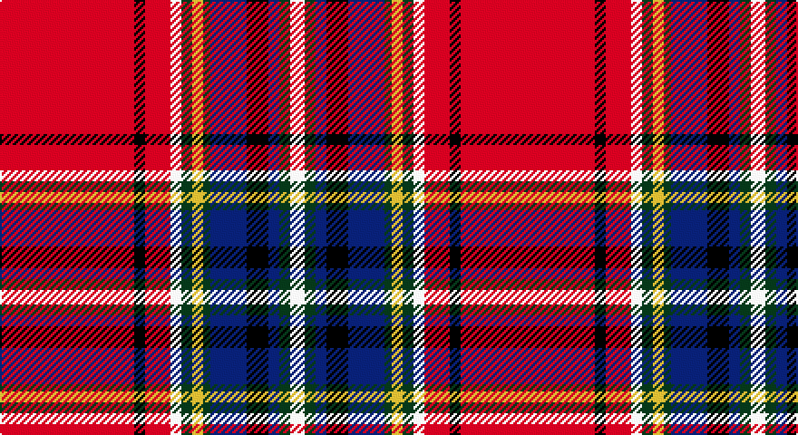 R/74 K6 R14 W6 DG6 LY6 DG4 DB20 K12 DB6 DG6 W/8 tartan