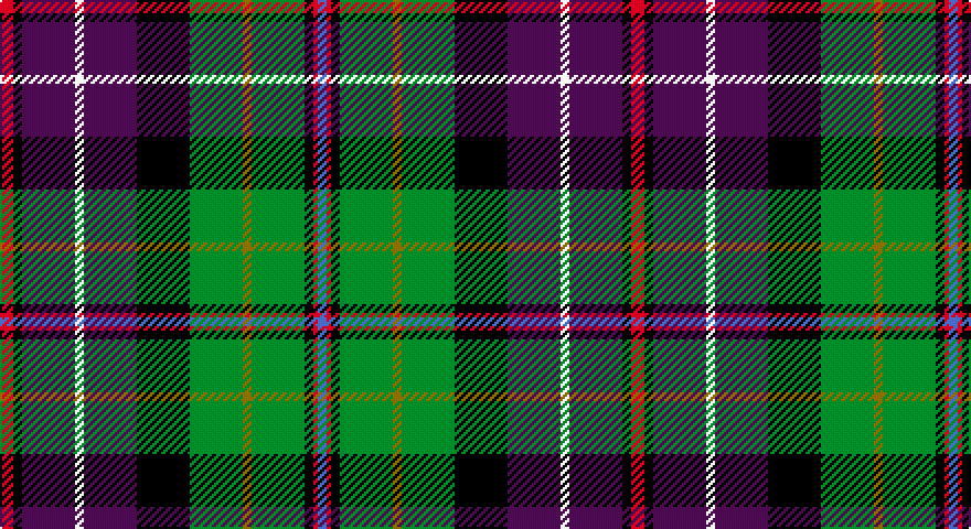 R/6 K4 DP24 W4 DP24 K24 G24 Y4 G24 K4 R2 B/4 tartan