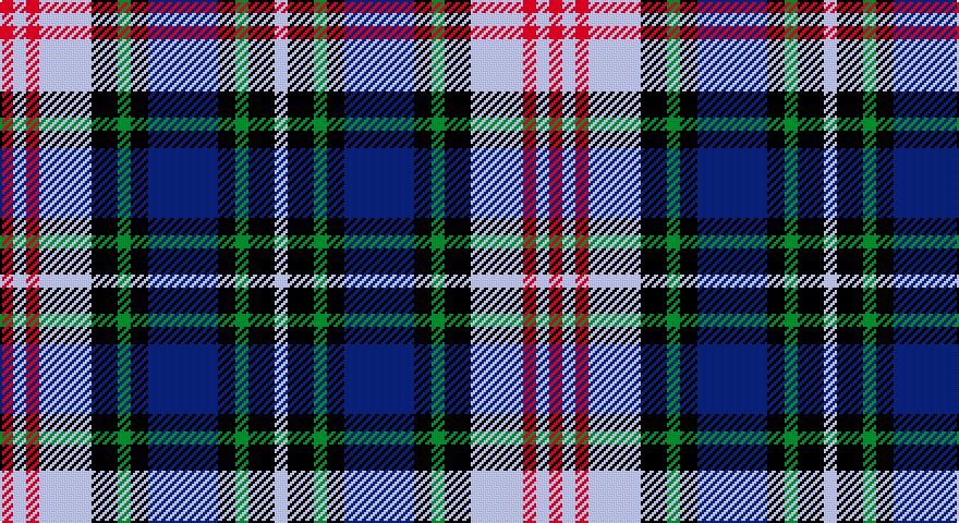 R/6 LB6 R6 LB24 K12 G6 K8 DB32 K8 G6 K12 LB/6 tartan