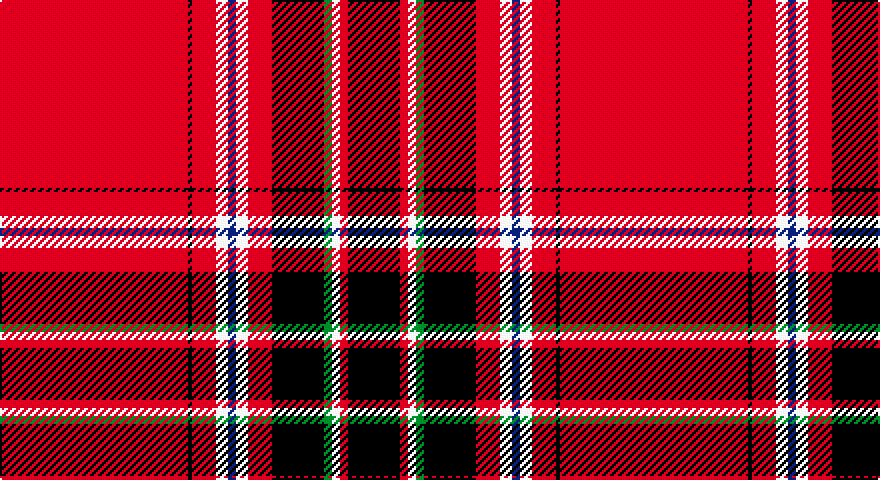 R/94 K2 R12 W6 DB4 W6 R12 K26 G4 W4 R4 K/26 tartan