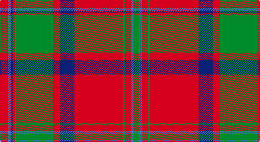 R/14 B4 DB4 R4 G64 R12 DB24 R82 G4 R10 B4 G/10 tartan