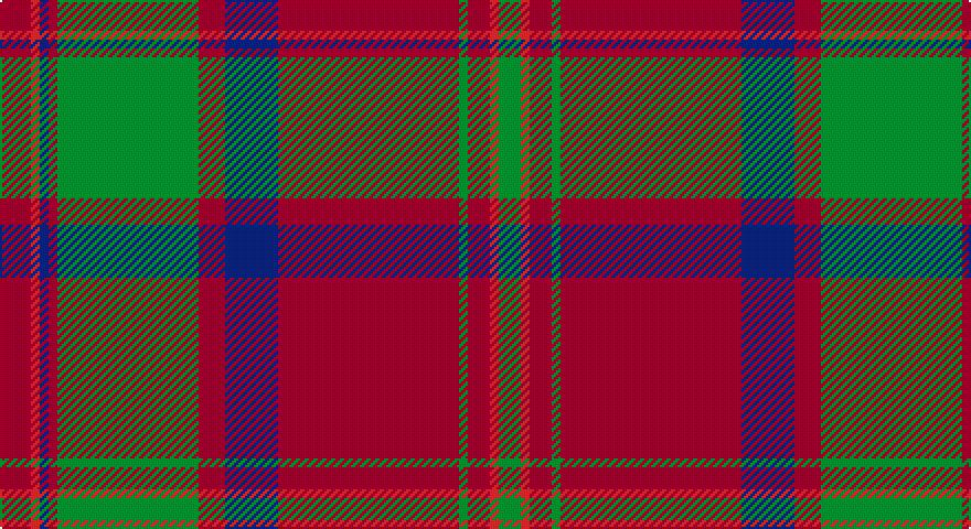 R/14 Ri4 DB4 R4 G64 R12 DB24 R82 G4 R10 Ri4 G/10 tartan