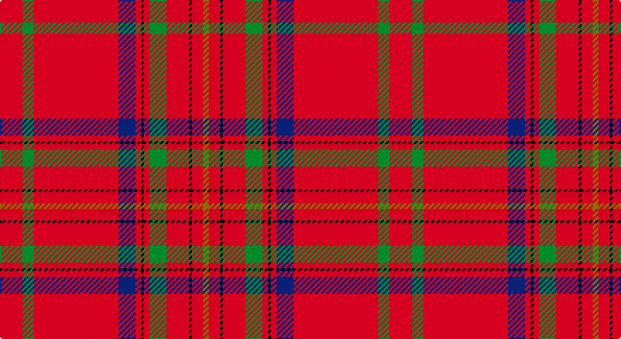 R/16 G8 R60 DB12 R4 K2 R4 G12 R16 K2 R8 Y/4 tartan