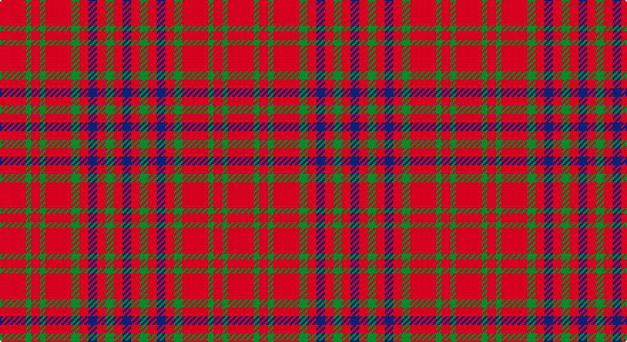 R/18 G4 R6 G4 R18 G6 R6 DB6 R6 G6 R6 DB/6 tartan