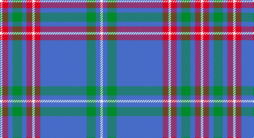 W/4 R10 B8 G16 B8 R10 W4 R10 B80 G16 B8 W/4 tartan