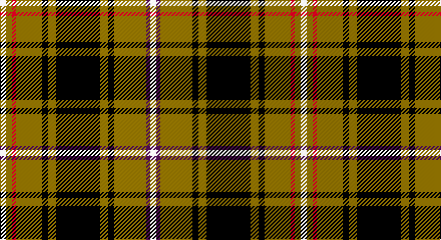W/6 Y6 R4 Y26 K6 Y8 K44 Y8 K6 Y32 DP4 W/6 tartan