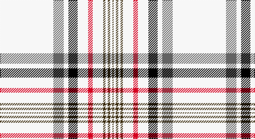 W/92 N18 W8 K16 W18 R8 W18 DY4 W4 DY4 W4 DY/2 tartan