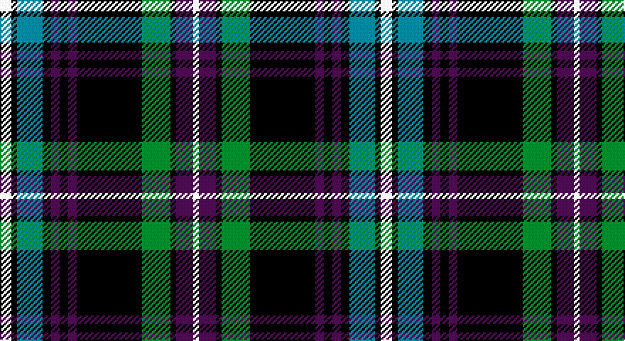 W/8 K4 T18 K6 DP6 K6 DP6 K46 G20 K4 DP12 W/4 tartan
