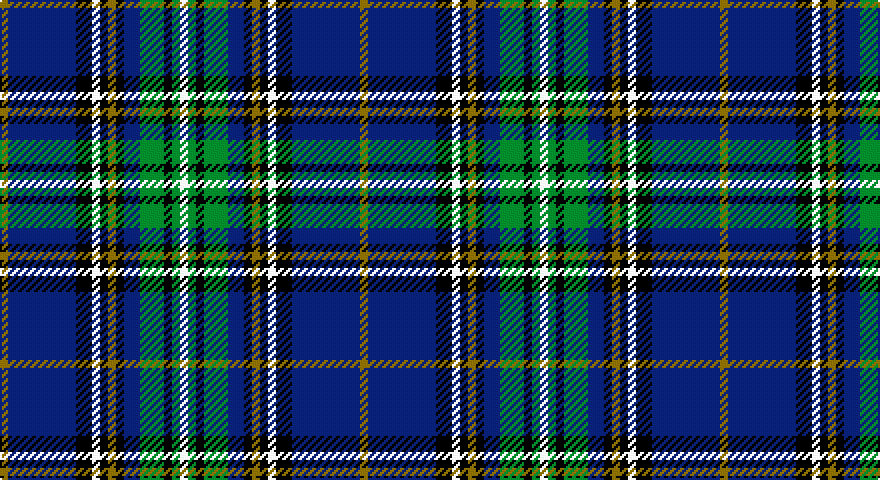 Y/4 DB34 K8 W4 K4 Y4 K4 DB8 G12 K4 G4 W/4 tartan