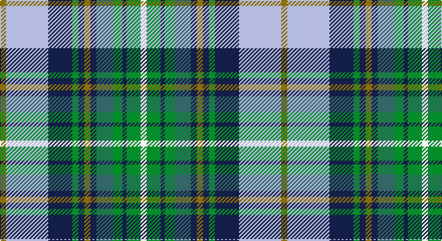 Y/6 LB42 DB24 G6 DB6 Y6 DB6 Gi16 G10 DB4 G14 W/6 tartan