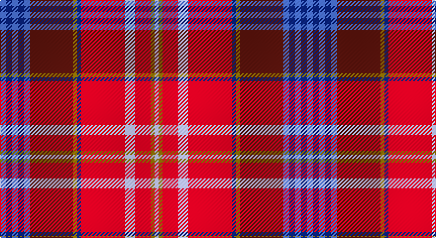 B/6 DB6 B6 DB6 B6 DR44 Y4 DB4 R44 LB10 R16 Y4 LB/4 tartan