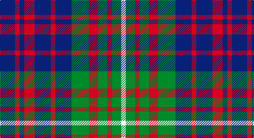 DB/26 R8 DB8 R18 DB28 R8 DB28 G30 R16 G16 R8 G16 W/8 tartan