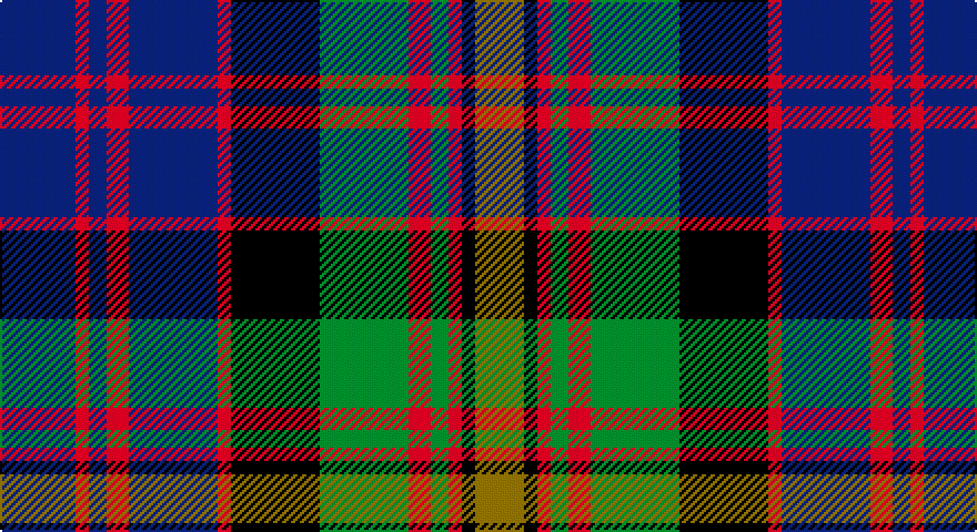 DB/34 R6 DB8 R10 DB40 R6 K40 G40 R10 G8 R6 K6 Y/22 tartan