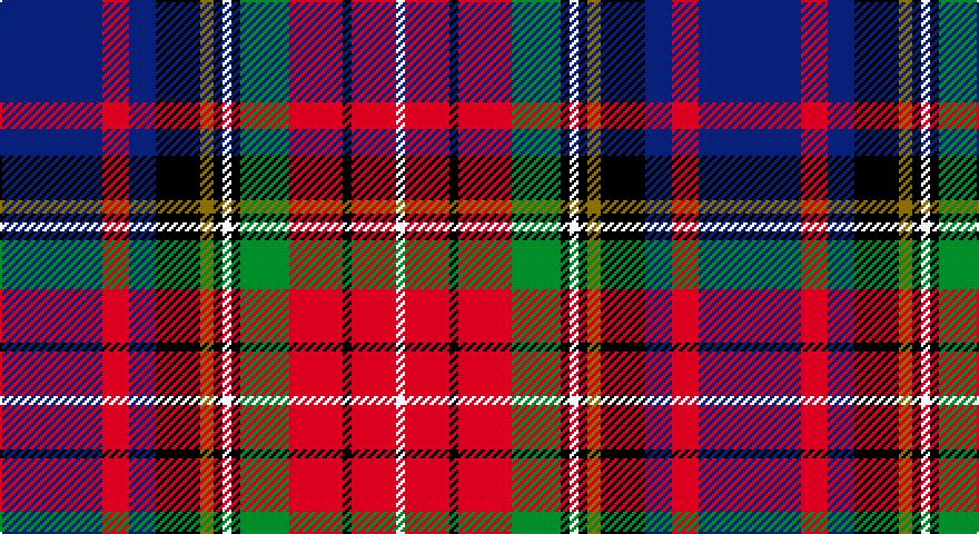 DB/46 R12 DB12 K20 Y6 K4 W4 K4 G22 R24 K4 R20 W/4 tartan
