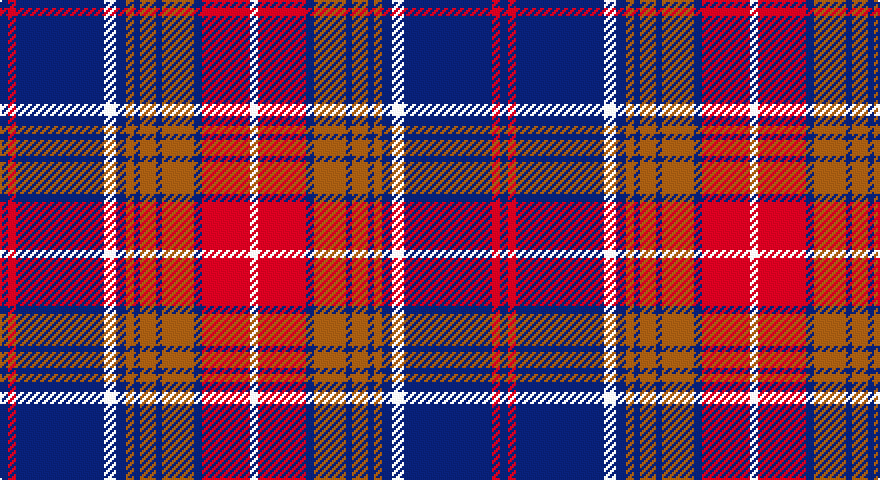 DB/4 R4 DB44 W6 DB5 O4 DB3 O8 DB3 O16 DB4 R24 W/4 tartan