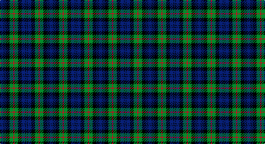 DB/6 K1 DB1 K1 DB1 K6 G6 R2 G6 K6 DB6 K1 DB/2 tartan