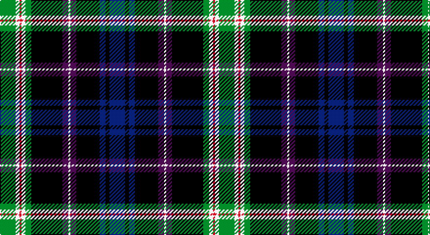 G/16 W4 R2 W4 G6 K32 DP6 W2 DP6 K24 DB6 K4 DB/16 tartan