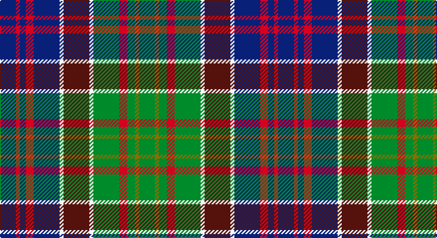 DB/16 R4 DB6 R8 DB26 W4 DR26 W4 G26 R8 G8 Y4 G/16 tartan
